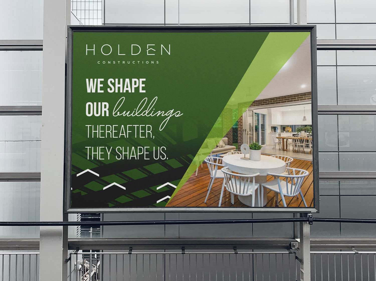 Holden Construction Billboard