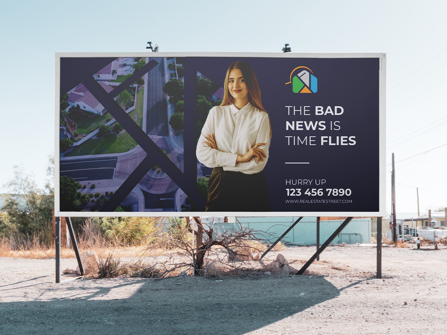 Real Estate Street Billboard