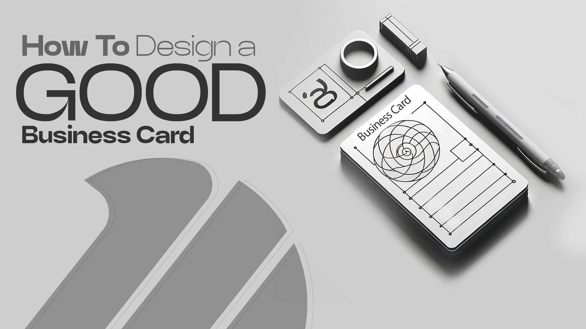 How to Design a Good Business Card