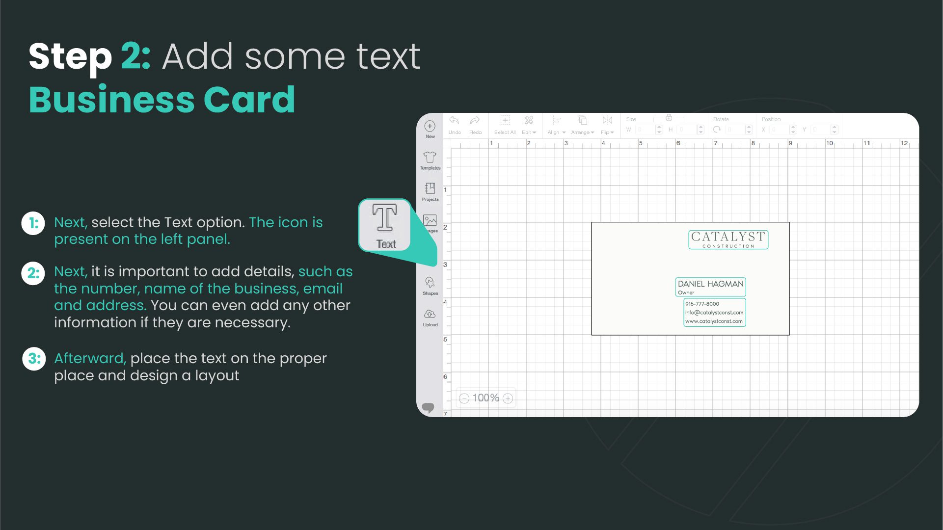 Make Business Cards with Cricut Explore Air