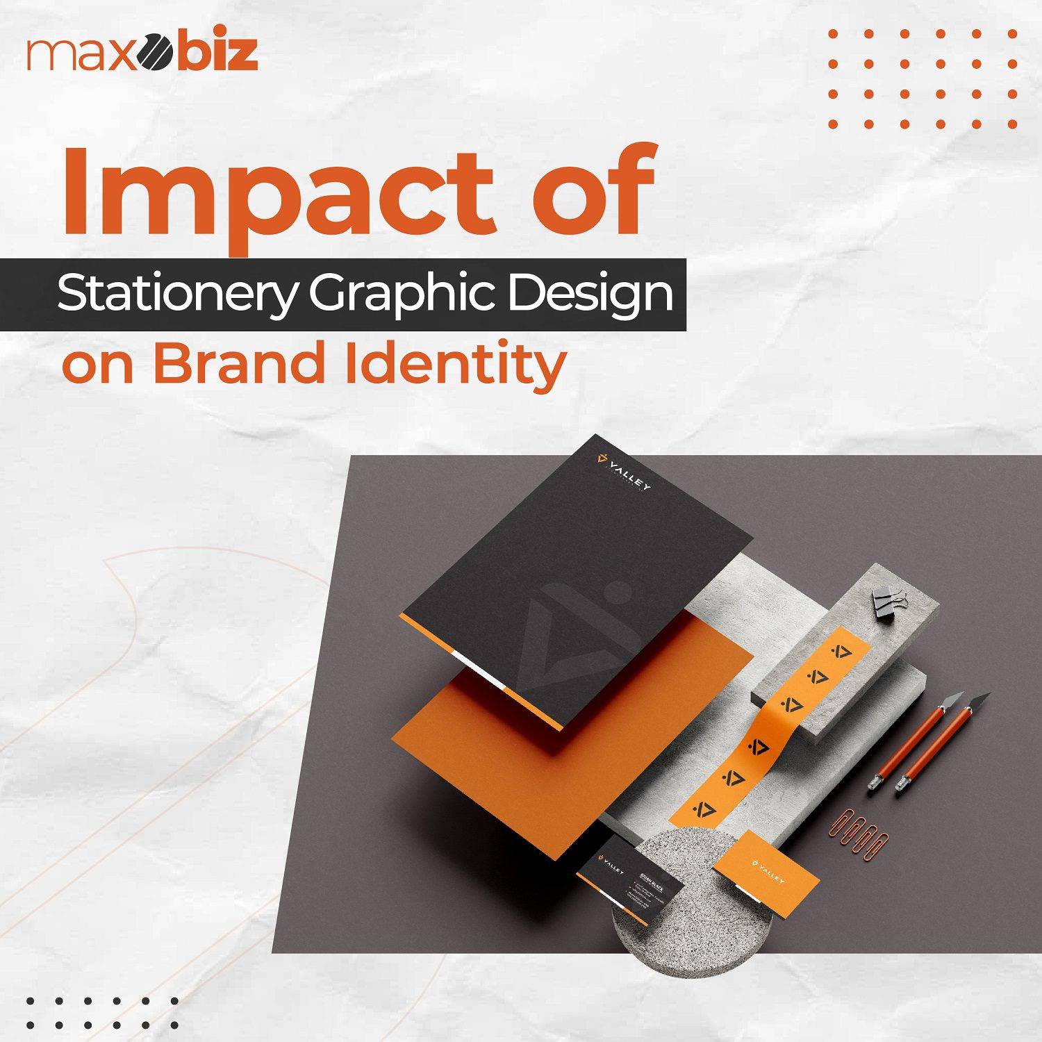 Impact of Stationery Graphic Design on Brand Identity