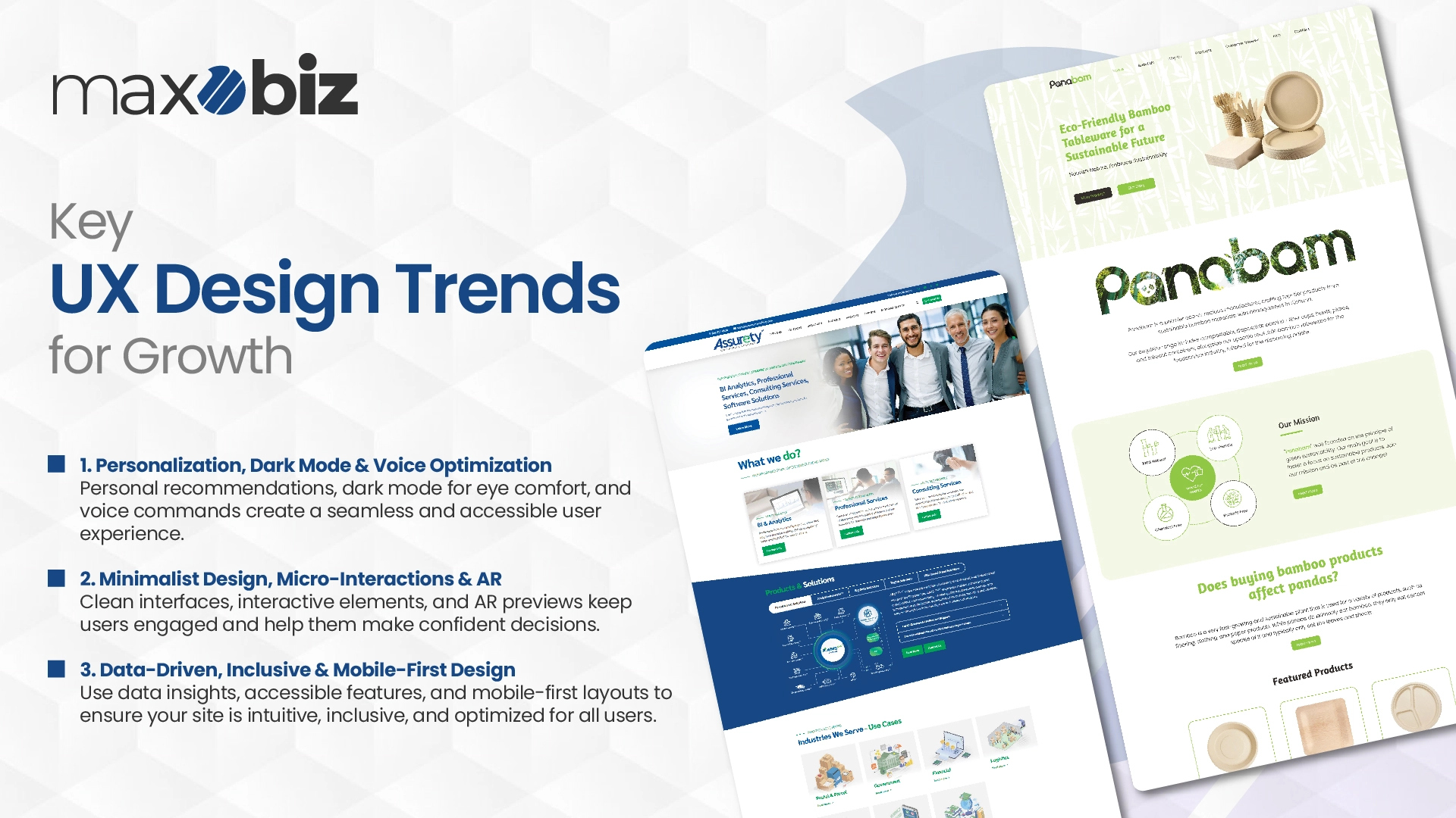 latest UX design trends for businesses