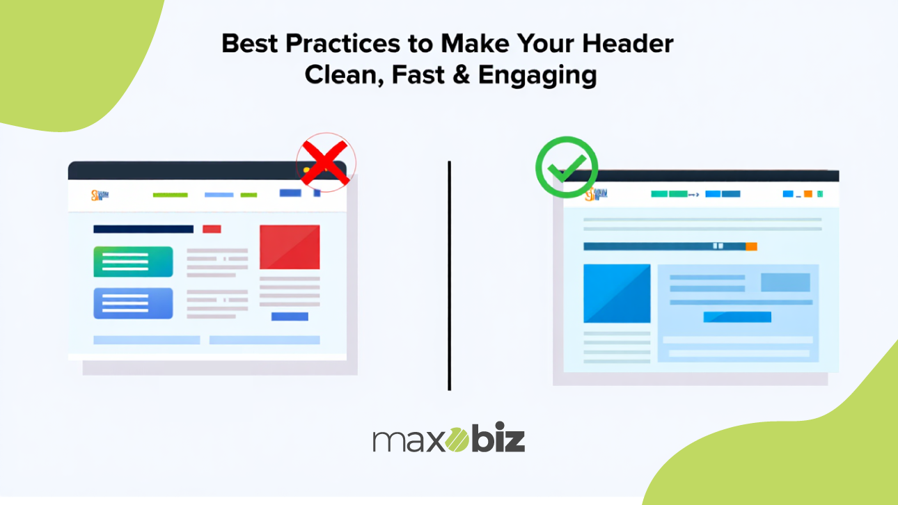 best practices to make your header clean, fast and engaging